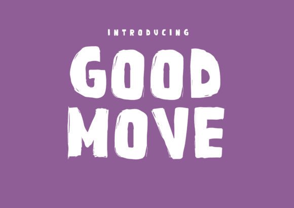 Good Move: A Playful Font for Creative Expression