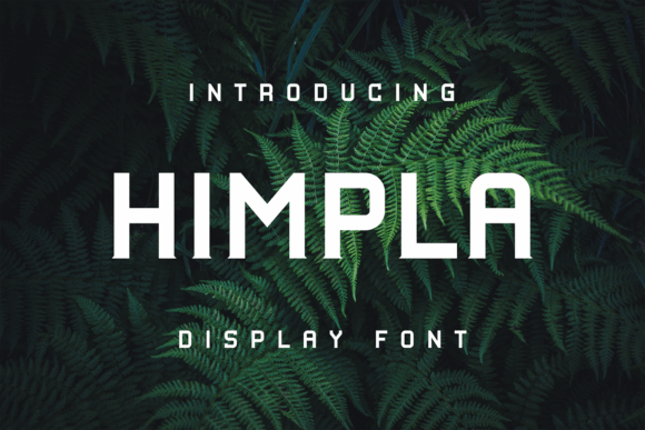 Himpla: A Unique Display Font for Creative Excellence