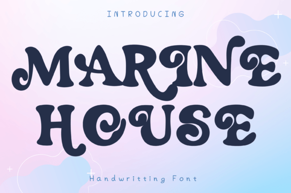 Marine House: A Whimsical Font for Creative Projects