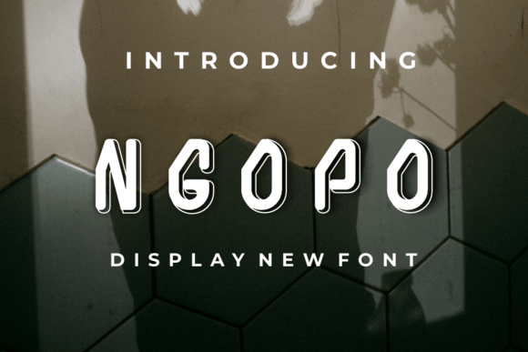 Ngopo: A Modern, Cool Display Font That Elevates Your Designs