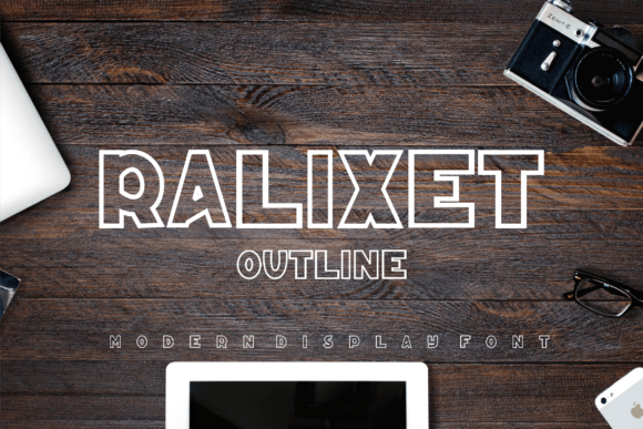 Ralixet Outline: A Playful Font for Creative Expression