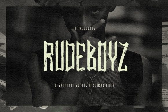 Rudeboyz: A Bold Font for Creative Workflows