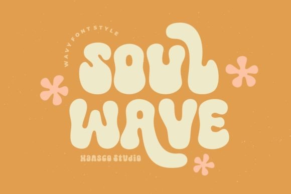 Soul Wave: A Retro Wavy Font for Creative Expression