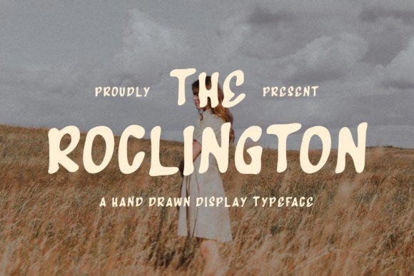 The Roclington: A Hand-Drawn Display Typeface for Modern Design