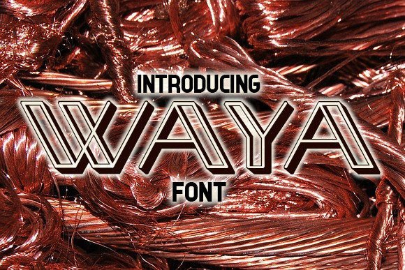 Waya: A Versatile Decorative Font for Every Design